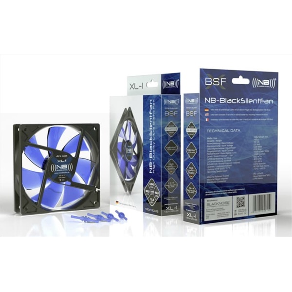 Noiseblocker BlackSilent XL1 120mm ventilátor