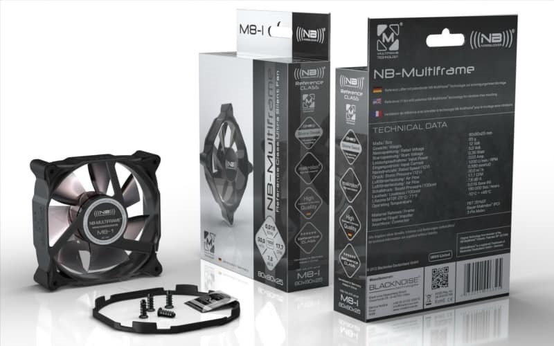 Noiseblocker MULTIFRAME S M12-2 120mm ventilátor