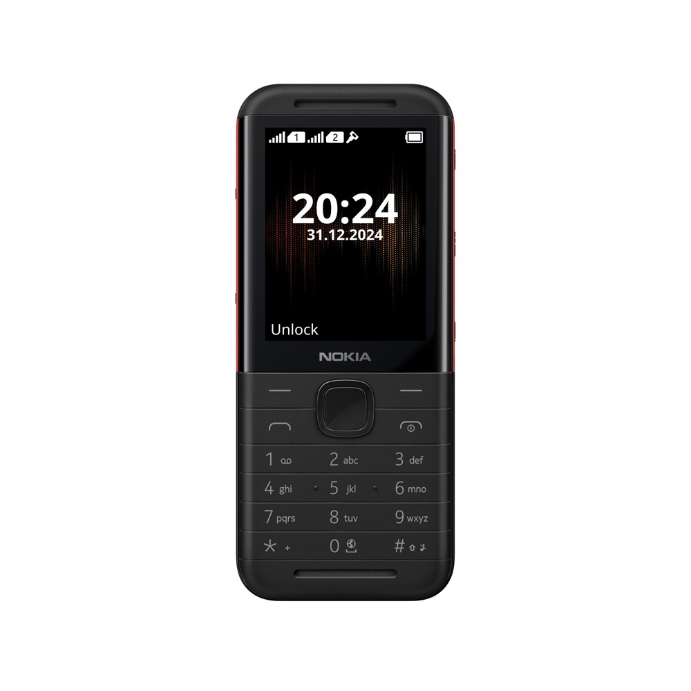 Nokia 5310 (2024) 2,8" DualSIM fekete/piros mobiltelefon