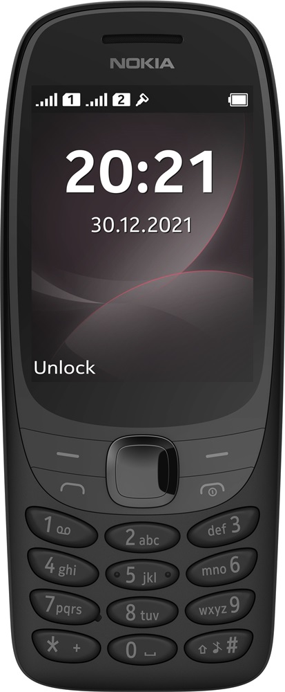 Nokia 6310 2,8" DualSIM fekete mobiltelefon