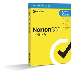 Norton 360 Deluxe 25GB HUN 1 Felhasználó 3 gép 1 éves dobozos vírusirtó szoftver