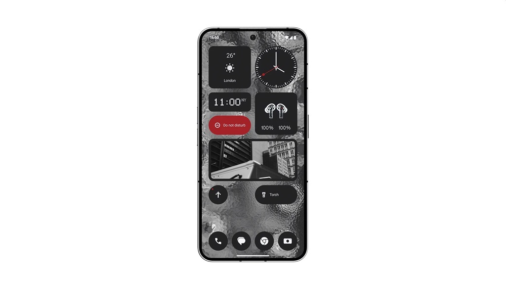 Nothing Phone (2) 6,7" 5G 12/256GB DualSIM szürke okostelefon