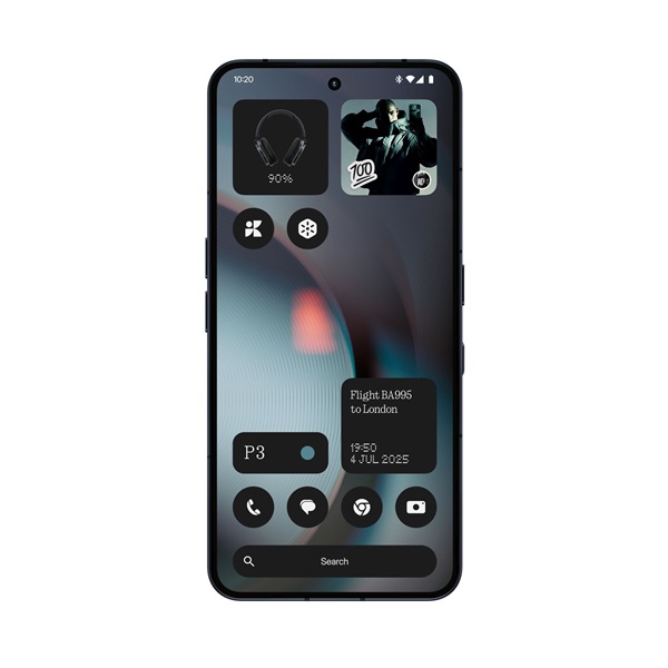 Nothing Phone (3) 6,7" 5G 12/256GB DualSIM fekete okostelefon