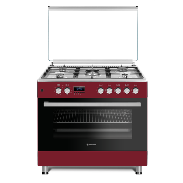 Novacook F9S50E6-RD Exclusive Line 90 meggypiros kombinált tűzhely