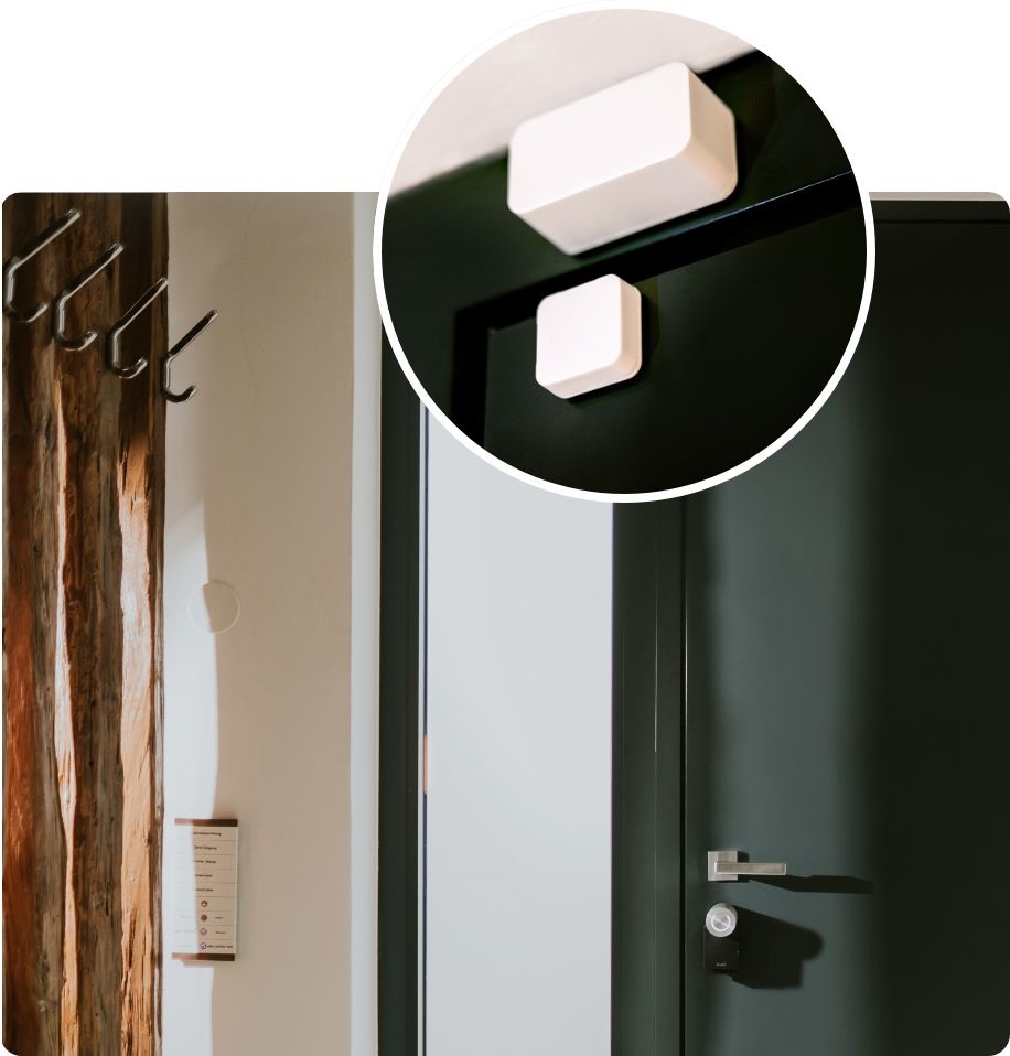 Nuki Door Sensor fehér nyitás érzékelő