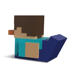 Numskull Tubbz - Minecraft "Steve" (First Ed.) gumikacsa