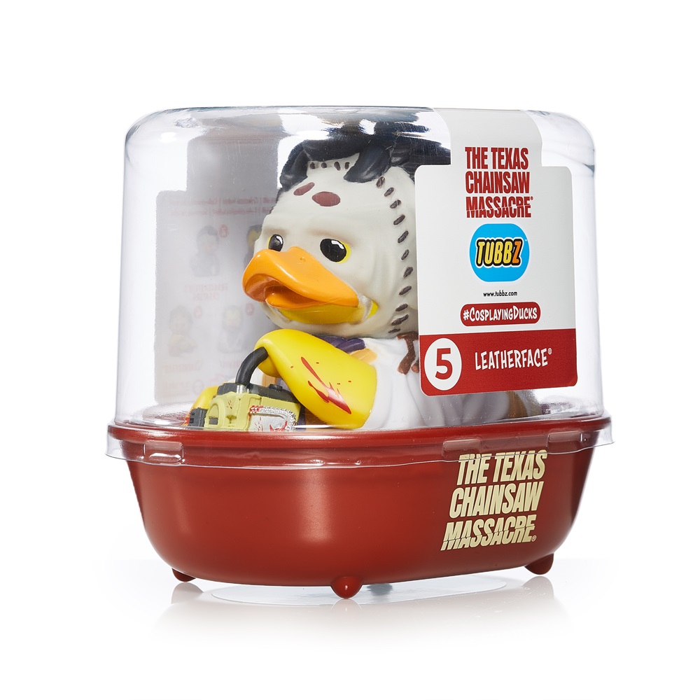 Numskull Tubbz Boxed - Horror "Leatherface" gumikacsa