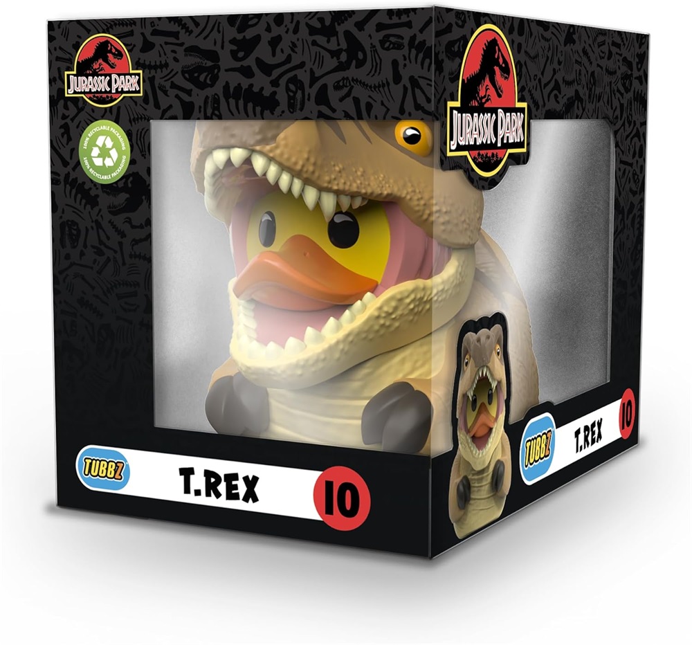 Numskull Tubbz Boxed - Jurassic Park "T-Rex" gumikacsa
