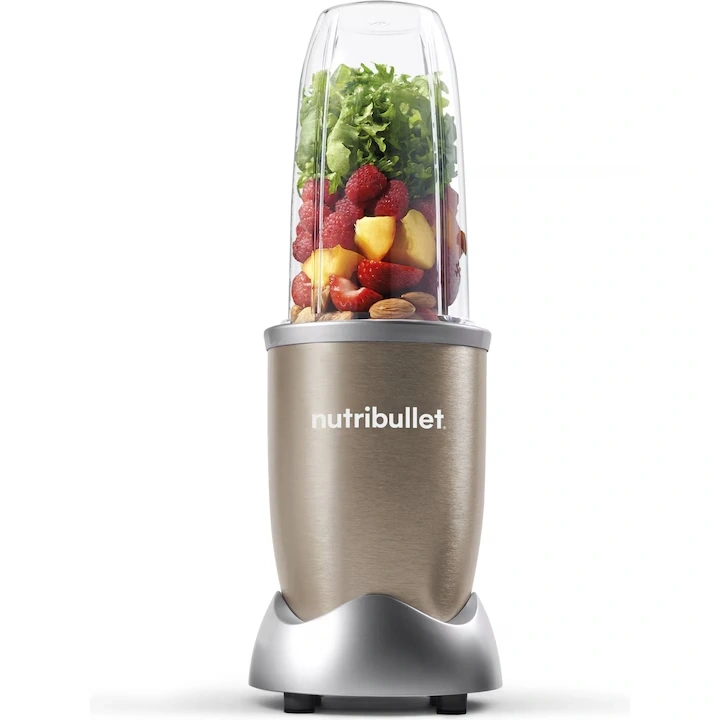 Nutribullet NB907CP 0,71L+0,9L perzsgőarany smoothie készítő