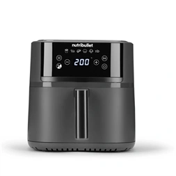 Nutribullet NBA0611 CrispLite sötétszürke 6 L forrólevegős sütő (Újszerű)