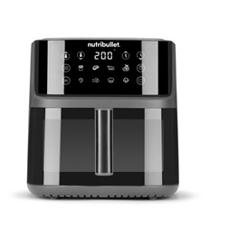Nutribullet NBA0811 CrispLite Vision sötétszürke 8 L forrólevegős sütő