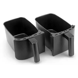 Nutribullet Twin Drawer NBA081B fekete 8 L forrólevegős sütő