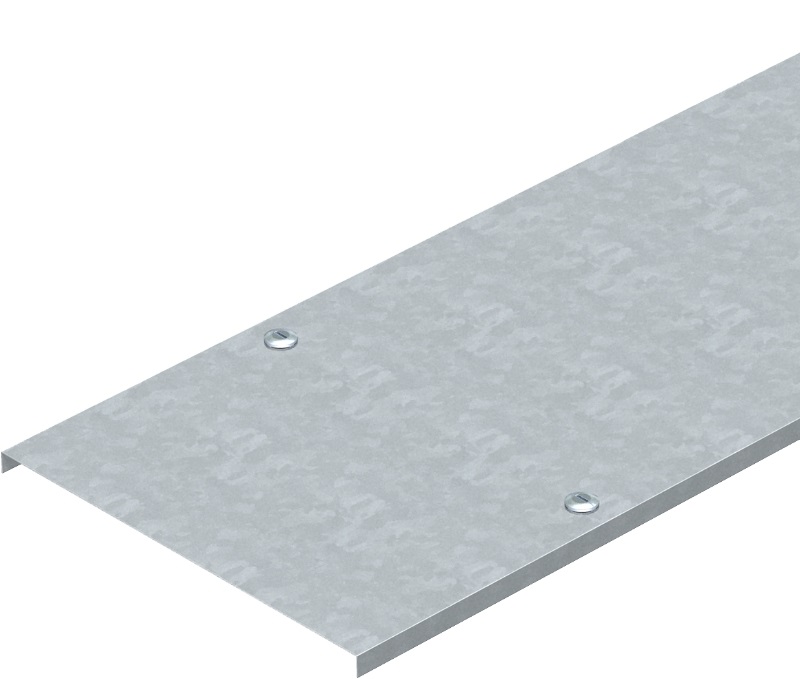 OBO DRL 100 FS kábeltálcához - kábellétrához 100x3000mm szalaghorganyzott/DIN EN 10346 fedél forgóretesszel