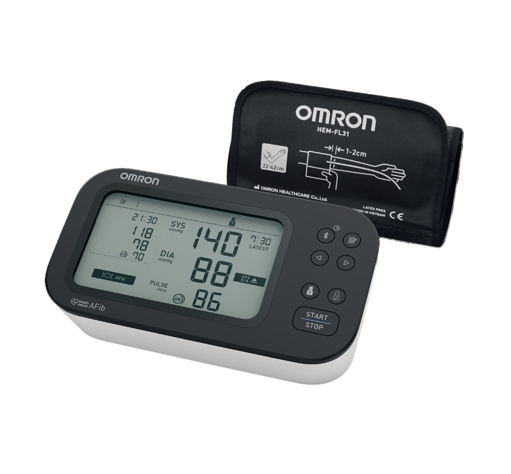 OMRON M7 Intelli IT AFib felkaros okos-vérnyomásmérő