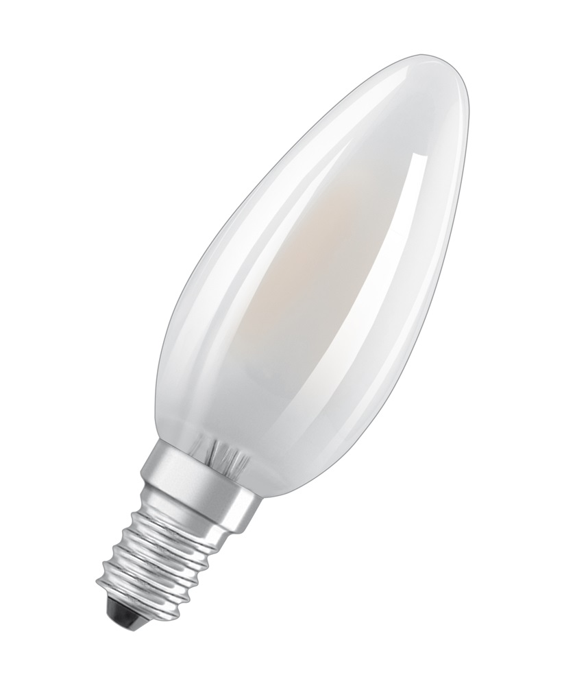 Osram Base matt üveg búra/4W/470lm/2700K/E14 LED gyertya izzó 3 db
