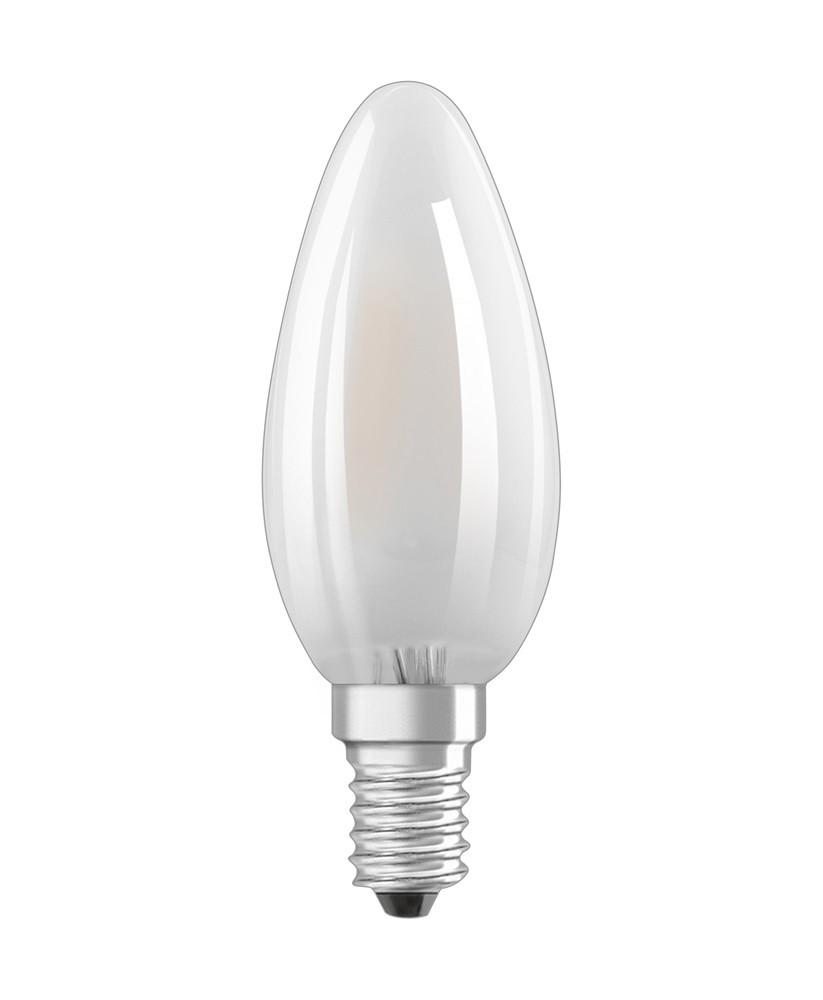 Osram Base matt üveg búra/4W/470lm/2700K/E14 LED gyertya izzó 3 db
