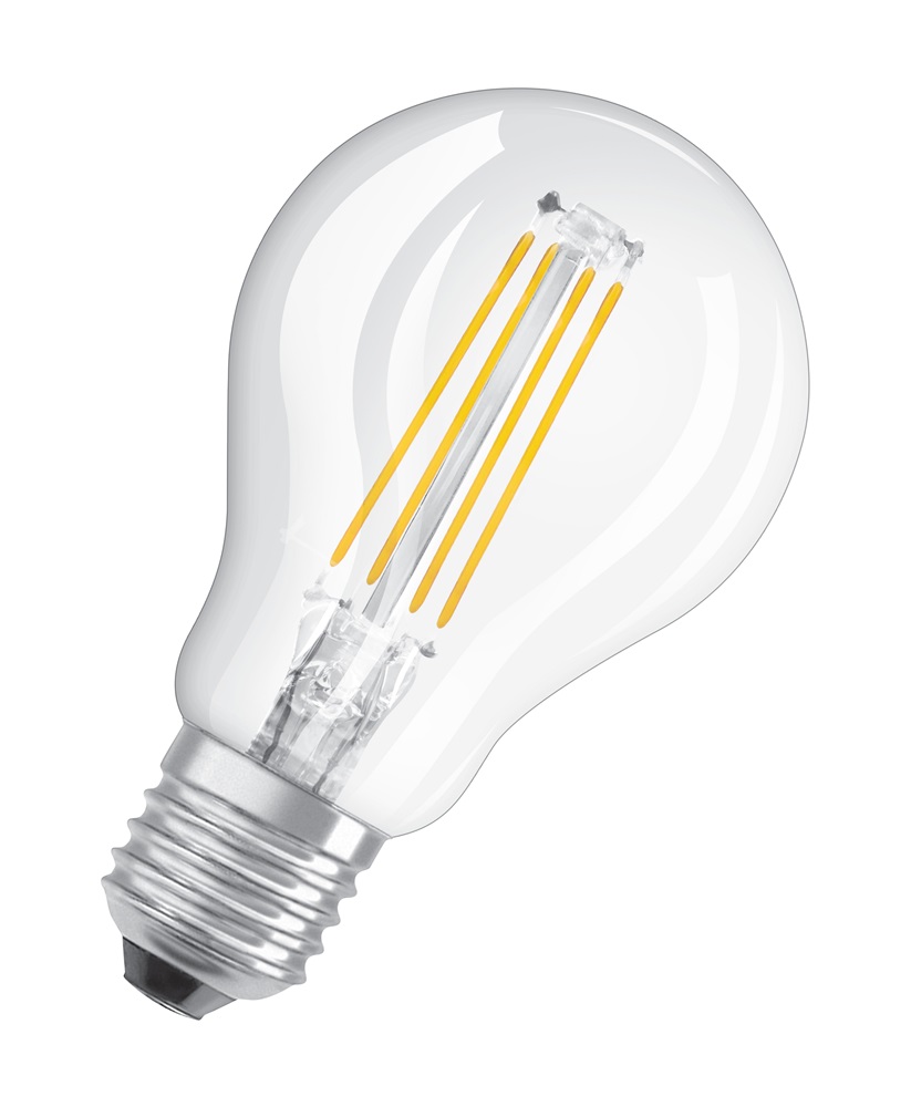 Osram Star átlátszó üveg búra/7W/806lm/2700K/E27 LED kisgömb izzó