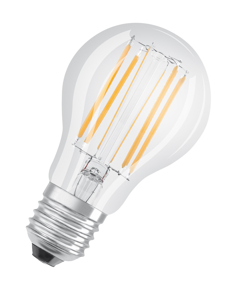 Osram Superstar átlátszó üveg búra/8,5W/1055lm/4000K/E27  szabályozható LED körte izzó