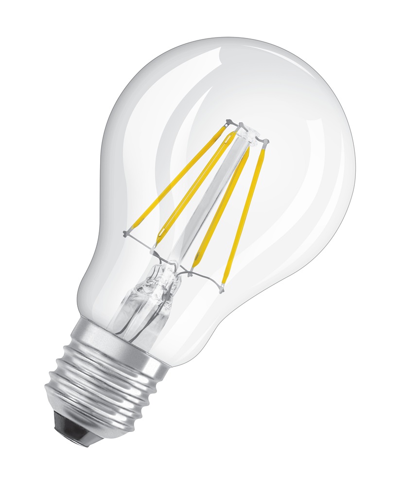 Osram Value átlátszó üveg búra/4W/470lm/2700K/E27 LED körte izzó