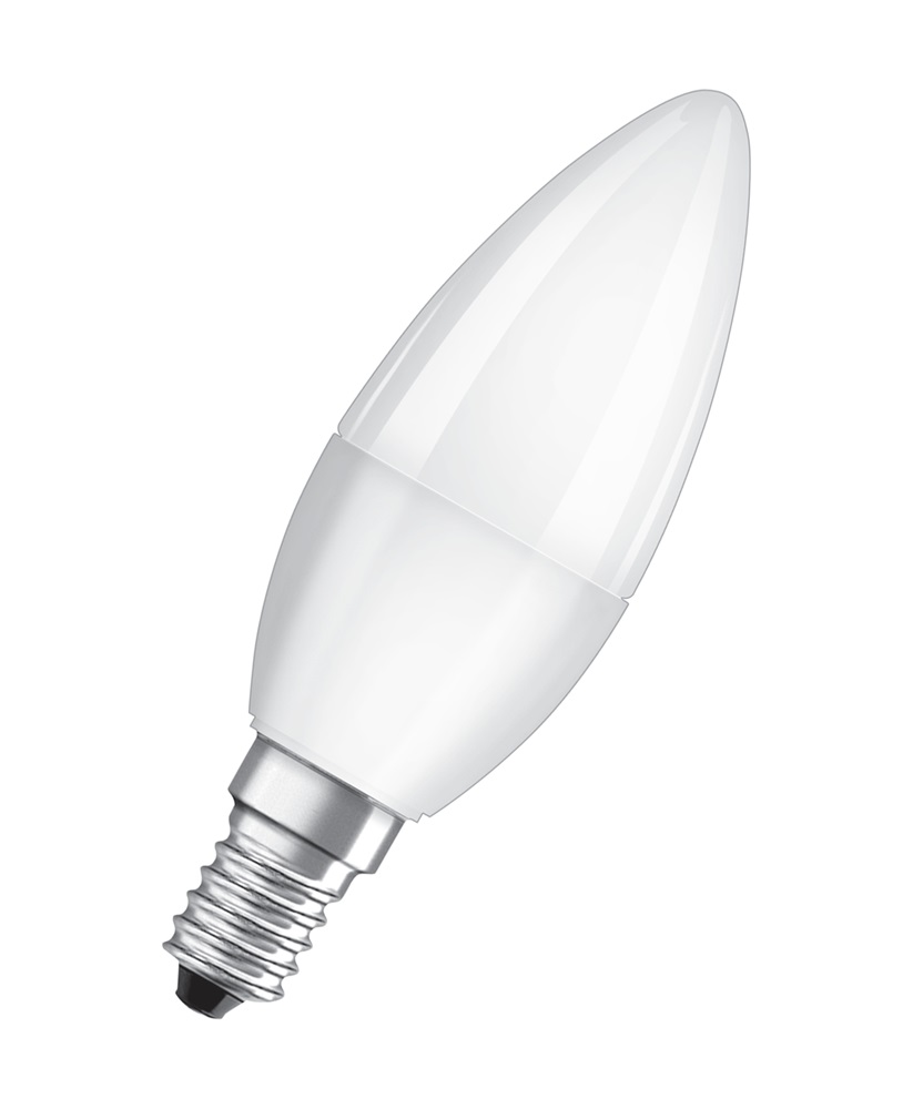 Osram Value opál búra/5,5W/470lm/6500K/E14 LED gyertya izzó