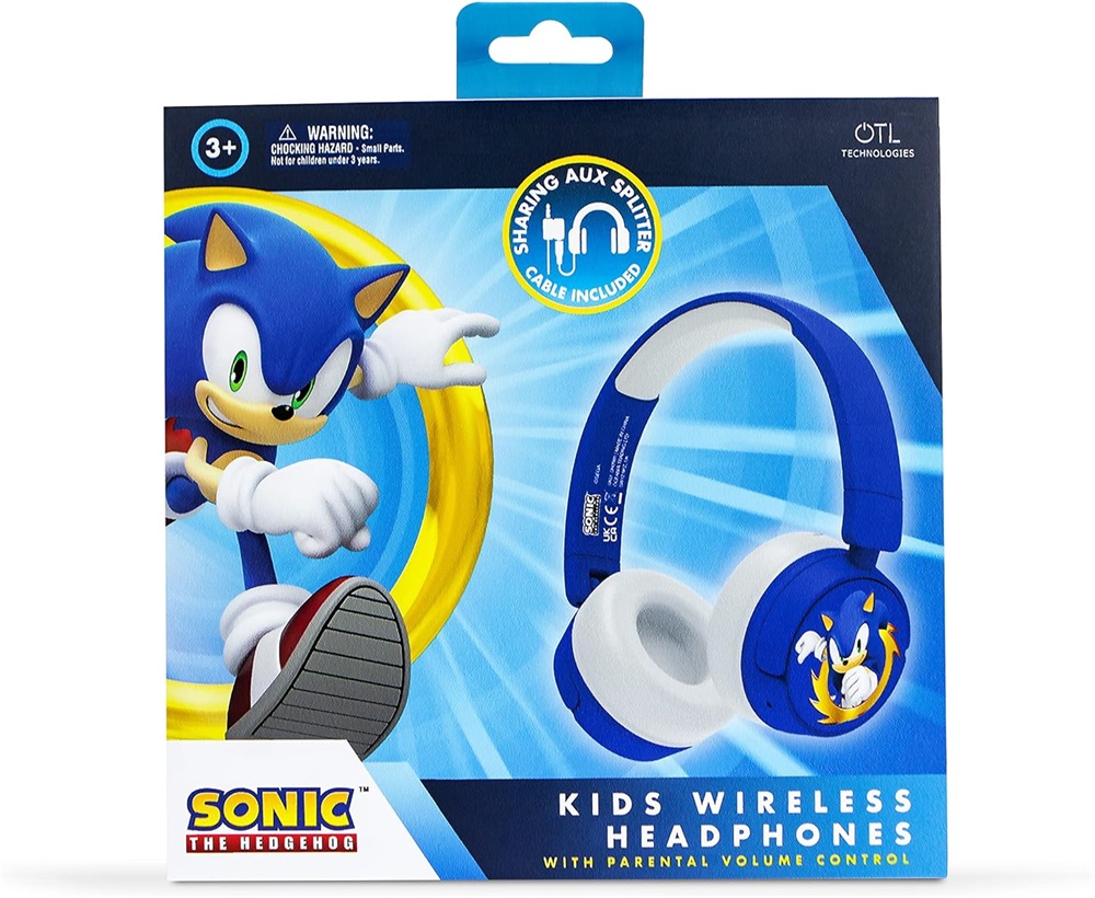 OTL SH0985 Sonic the Hedgehog vezeték nélküli gyerek fejhallgató