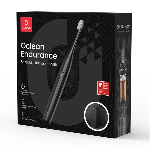 Oclean Endurance Eco fekete elektromos fogkefe
