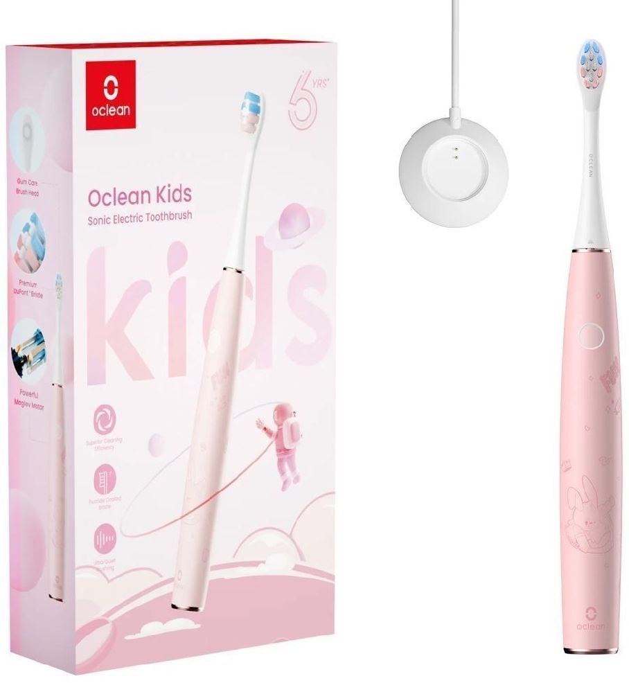 Oclean Kids szónikus pink elektromos fogkefe