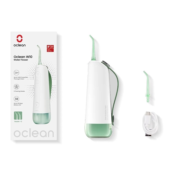 Oclean W10 zöld NEW szájöblítő