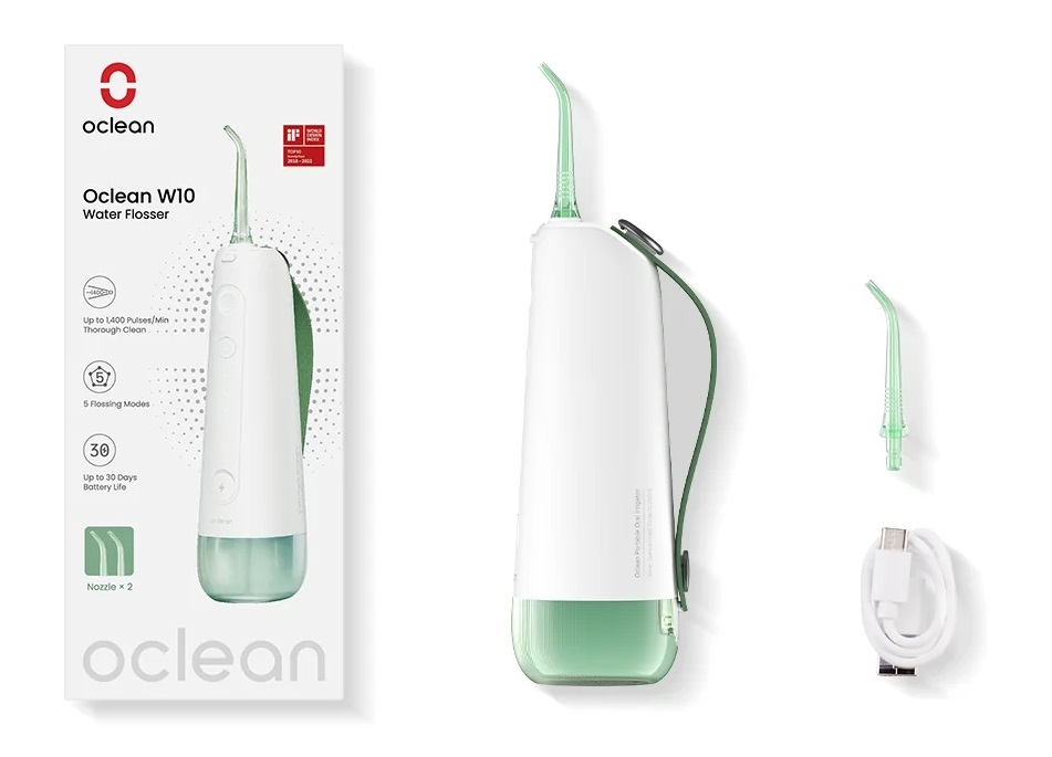 Oclean W10 zöld NEW szájöblítő