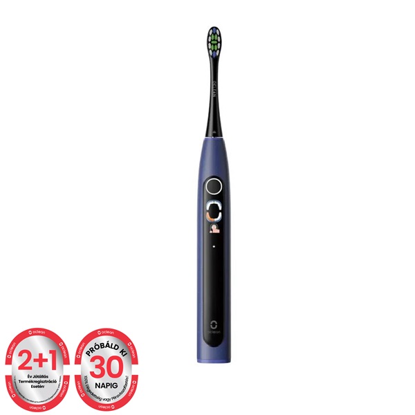 Oclean X Lite Dark Blue Smart Sonic elektromos fogkefe