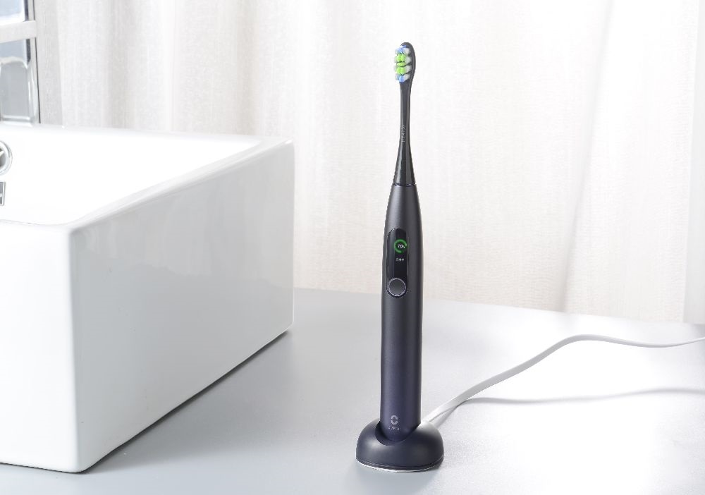 Oclean X Pro Aurora Purple szónikus elektromos okos fogkefe