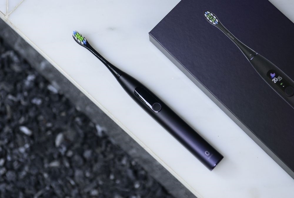 Oclean X Pro Aurora Purple szónikus elektromos okos fogkefe