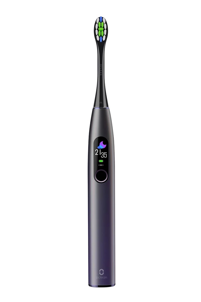 Oclean X Pro Aurora Purple szónikus elektromos okos fogkefe