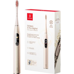Oclean X Pro Digital szónikus arany elektromos okos fogkefe