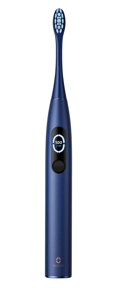 Oclean X Pro Navy Blue szónikus elektromos okos fogkefe