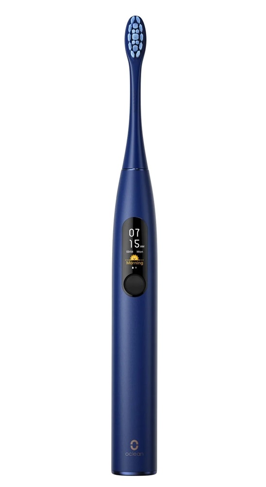 Oclean X Pro Navy Blue szónikus elektromos okos fogkefe