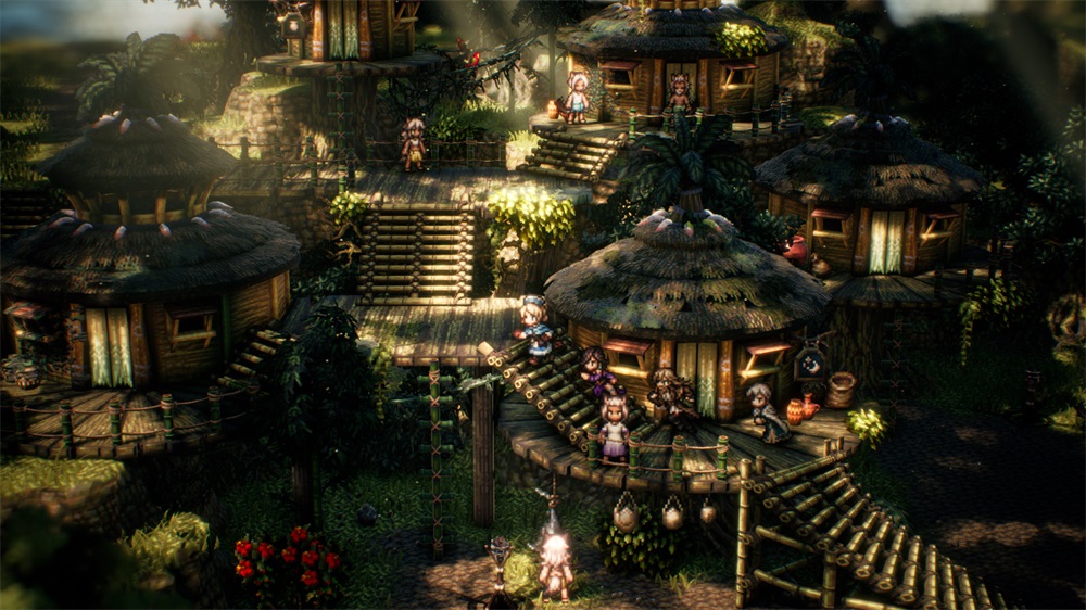 Octopath Traveler II Nintendo Switch játékszoftver