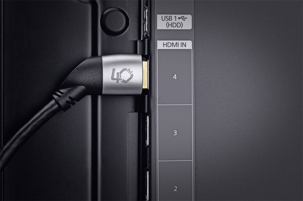 Oehlbach 137 Easy Connect HS. 40 1,44m fekete HDMI kábel ethernettel