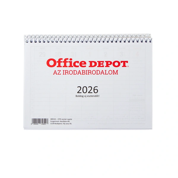 Office Depot 23TA 2026 asztali naptár