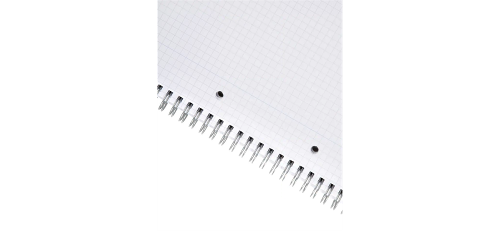 Office Depot A4+  sötétkék keményfedeles, lefűzhető kockás spirálfüzet