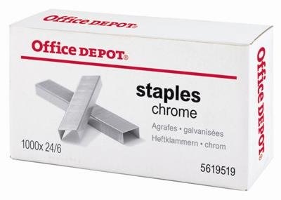 Office Depot 24/6 1000db/cs fűzőkapocs