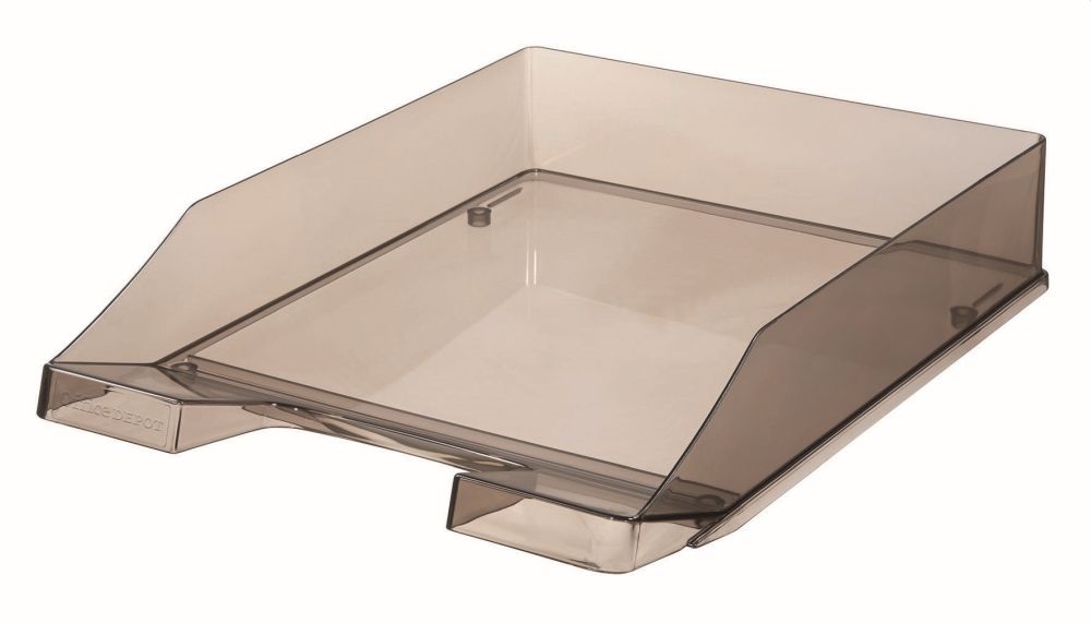 Office Depot füst színű irattálca