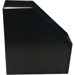 Office Depot merevfalú 9cm karton fekete iratpapucs (Használt - B)