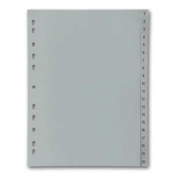 Office Depot A4 1-20 műanyag regiszter
