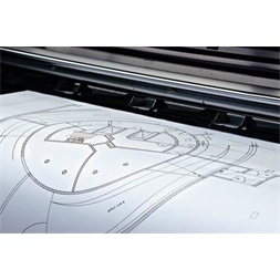 Office Depot 61cmx50m 80g fekete-fehér plotterpapír