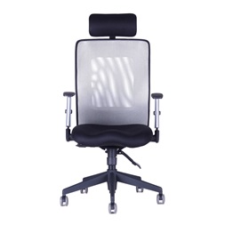Office Pro CALYPSO XL SP 12A11 szürke P1 állítható fejtámlás irodai forgószék