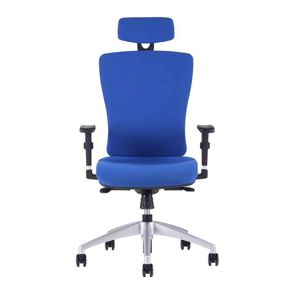 Office Pro HALIA SP 2621 kék fejtámlás irodai forgószék