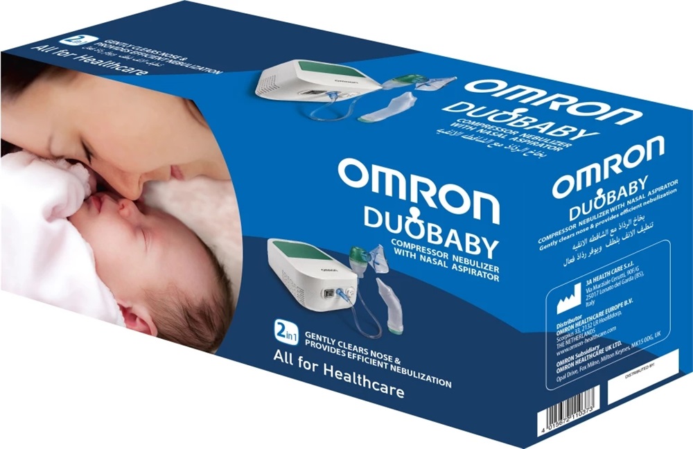 Omron DuoBaby 2 az 1-ben kompresszoros inhalátor
