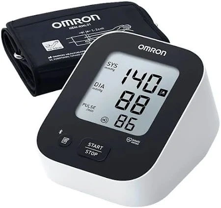 Omron M2+ Connect felkaros okos-vérnyomásmérő Bluetooth adatátvitellel