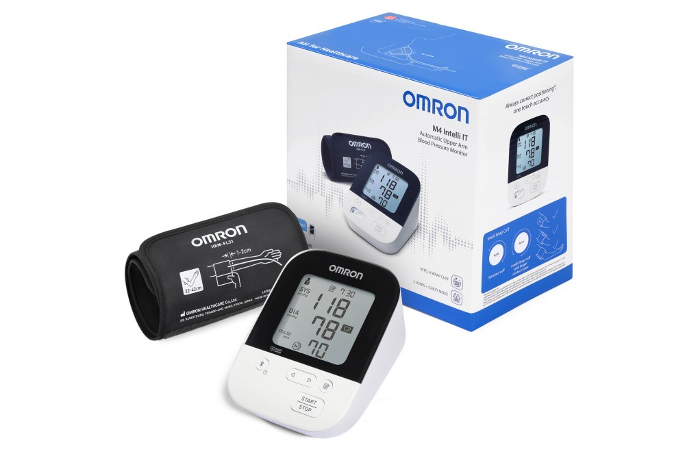 Omron M4 Intelli IT okos felkaros vérnyomásmérő